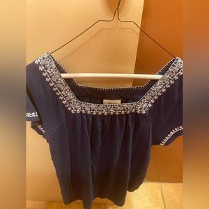 Extra large blue Style & Co Blouse